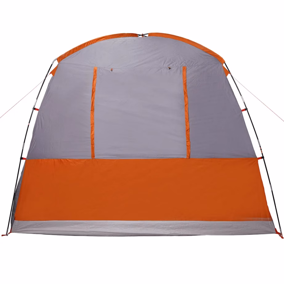 Veekindel autotelk 4 inimesele varikatuse ja kandekotiga, hall/oranž, 314 x 314 x 240 cm, PU-kattega 185T polüester - 11