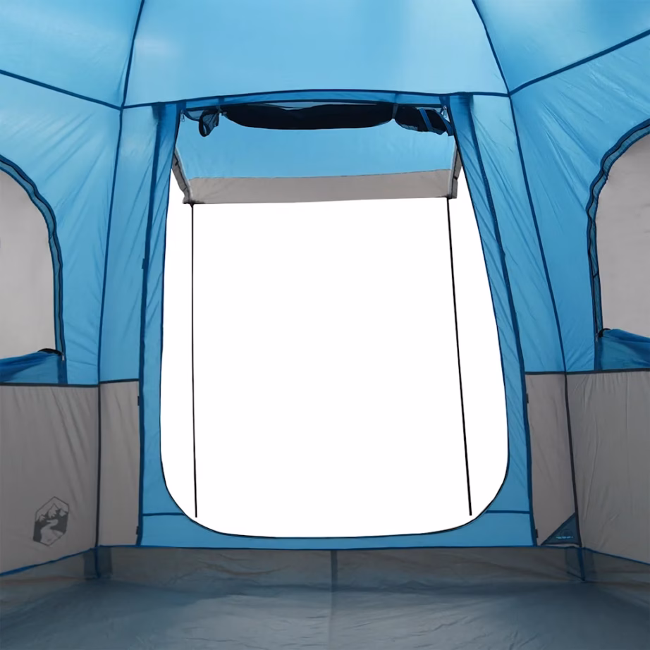 Veekindel autotelk 4 inimesele, sinine, PU-kattega 185T polüester, 410 x 357 x 222 cm - 9