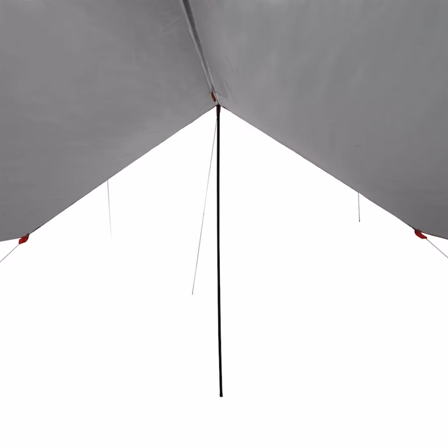 Veekindel autotelk varikatusega, hall ja oranž, 410 x 250 x 200 cm - 8