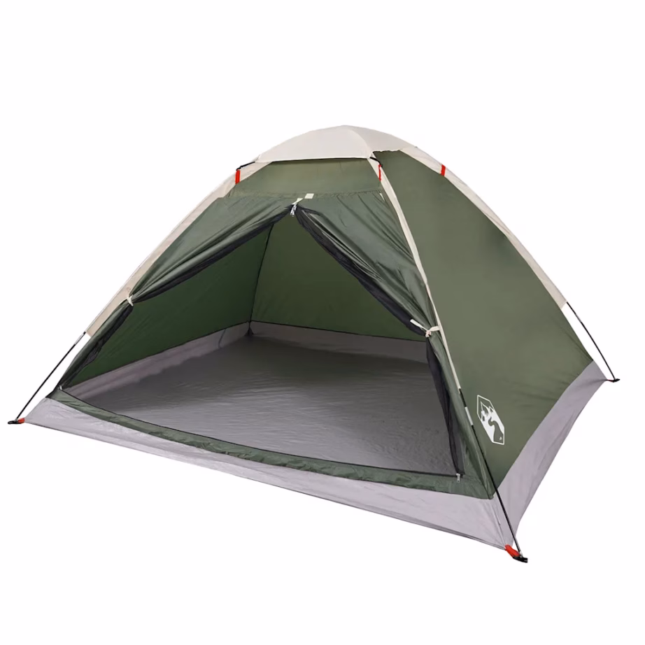 Veekindel kuppeltelk 2 inimesele, roheline, 190 x 135 cm - 3