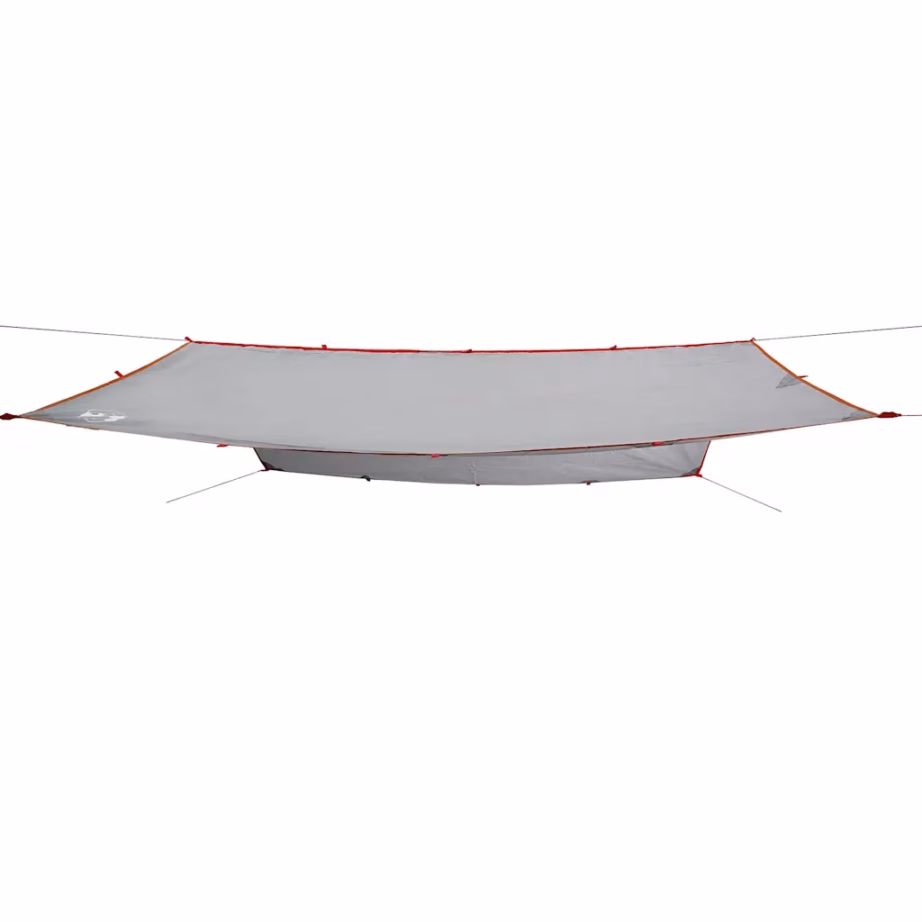 Veekindel matka tuulevari, hall ja oranž, 360 x 294 cm, PU-kattega Oxford kangas - 4