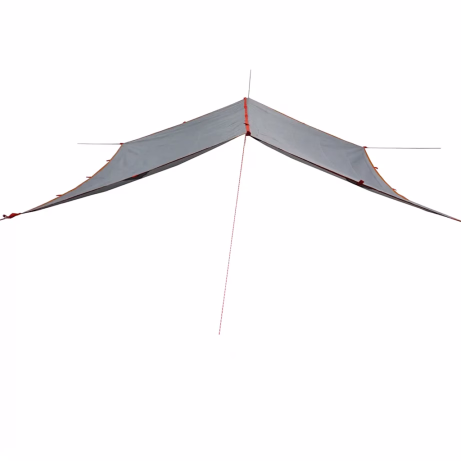 Veekindel matka tuulevari, hall ja oranž, 360 x 294 cm, PU-kattega Oxford kangas - 5