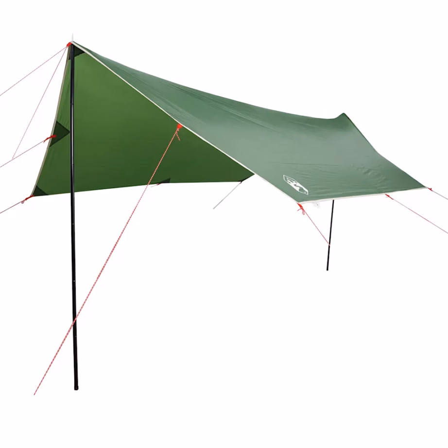 Veekindel matka tuulevari varikatuse ja maakattena, roheline, 460 x 305 x 210 cm - 2