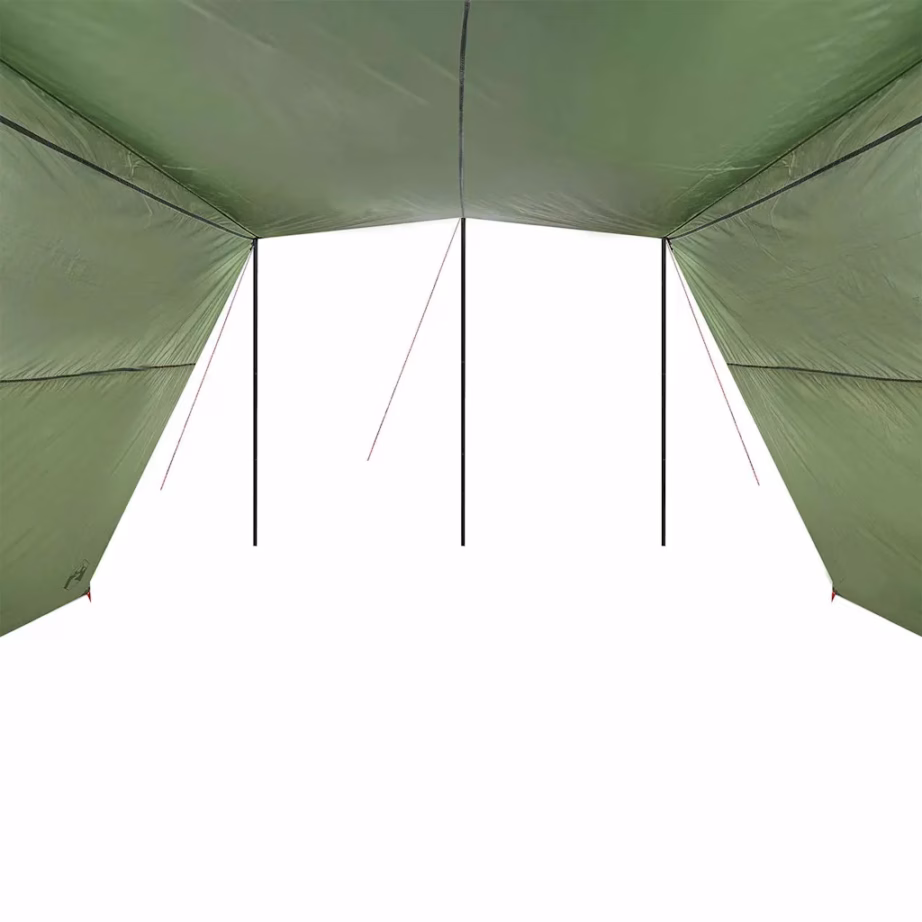 Veekindel matka varjualune katusega, roheline, 302 x 240 x 240 cm - 11