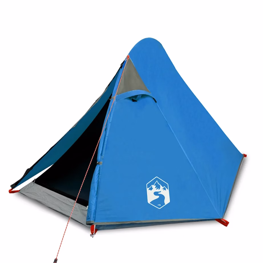 Veekindel kuppelmatkatelk 2 inimesele E-pordiga, sinine, 257 x 147 x 112 cm - 2