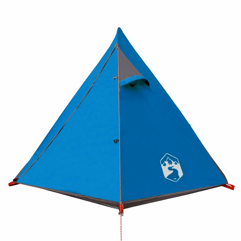 Veekindel kuppelmatkatelk 2 inimesele E-pordiga, sinine, 257 x 147 x 112 cm - 6