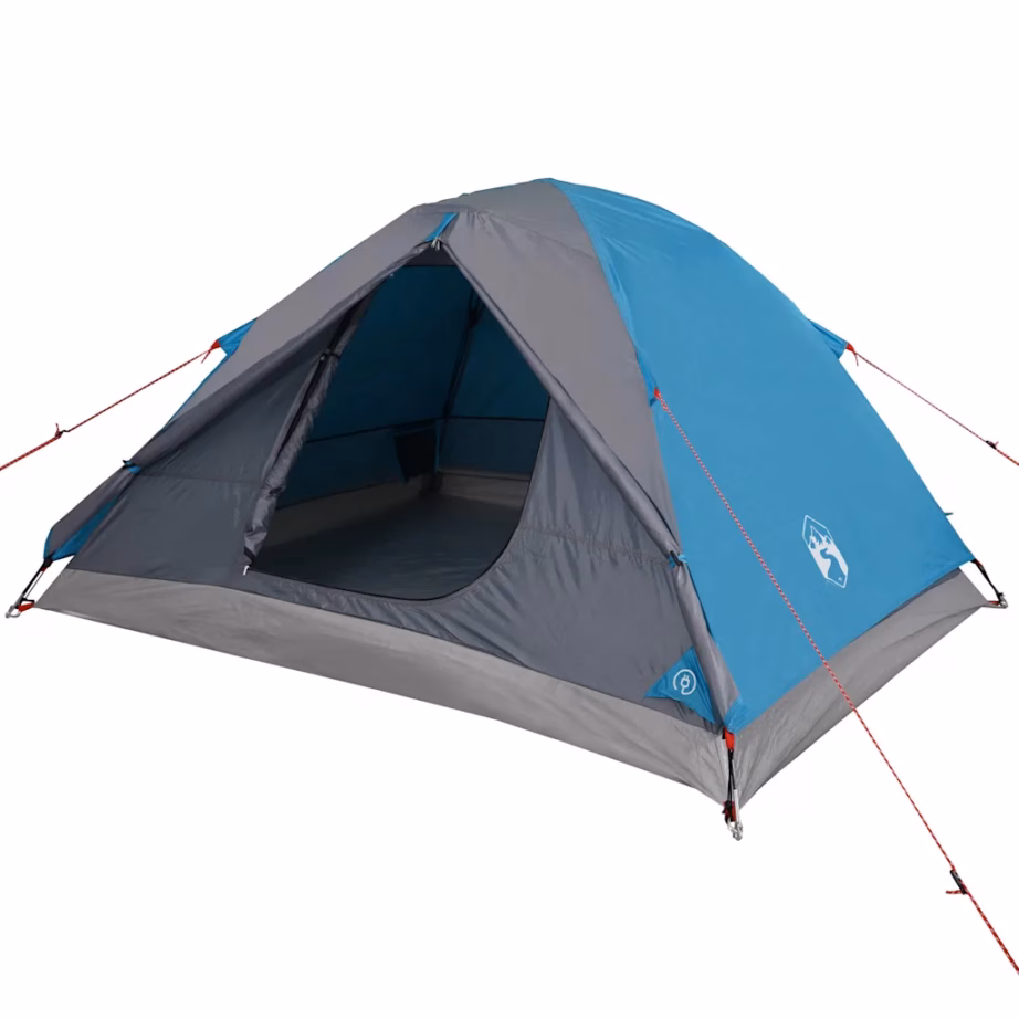 Veekindel kuppelmatkatelk 3 inimesele, sinine, 2 ust - 4