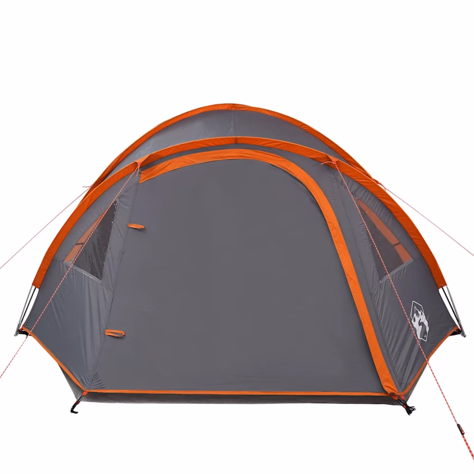 Veekindel kuppelmatkatelk 4 inimesele, oranž, PU-kattega polüester, 300 x 250 x 132 cm - 6