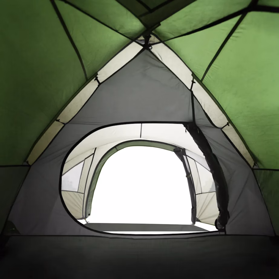 Veekindel kuppelmatkatelk 4 inimesele, roheline, 300 x 250 x 132 cm - 9