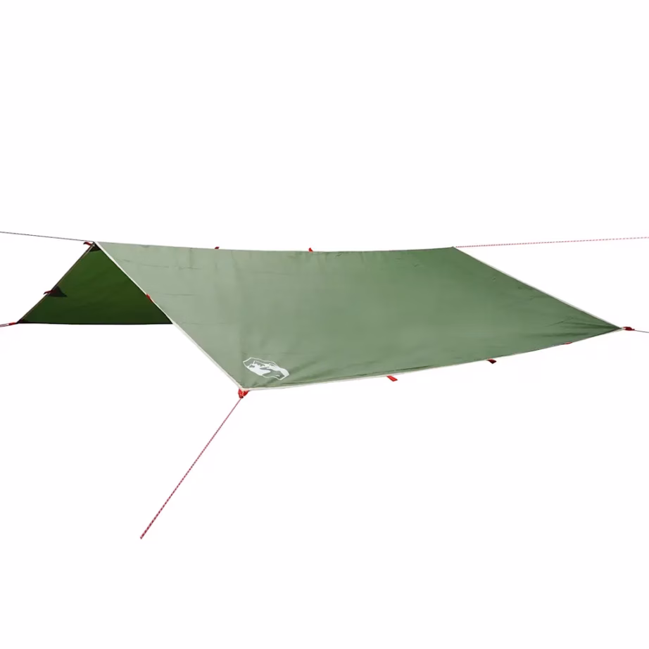 Veekindel matkatuulevari, roheline Oxford-kangas, 360 x 294 cm - 2