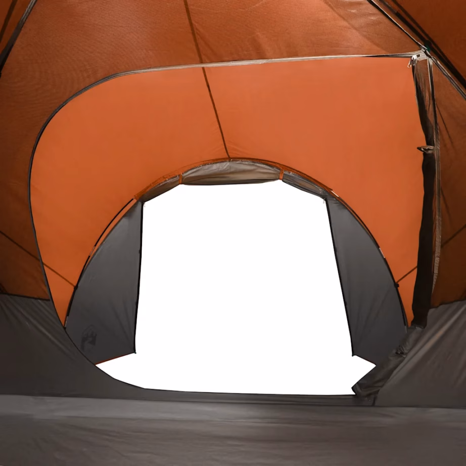 Veekindel oranž peretelk 8 inimesele, PU-kattega polüester, 360 x 430 x 195 cm - 12