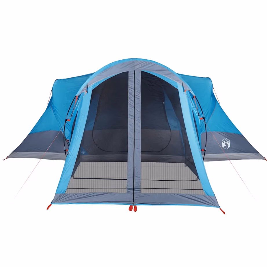 Veekindel peretelk 8 inimesele, sinine tipi telk, 490 x 459 x 196 cm - 6