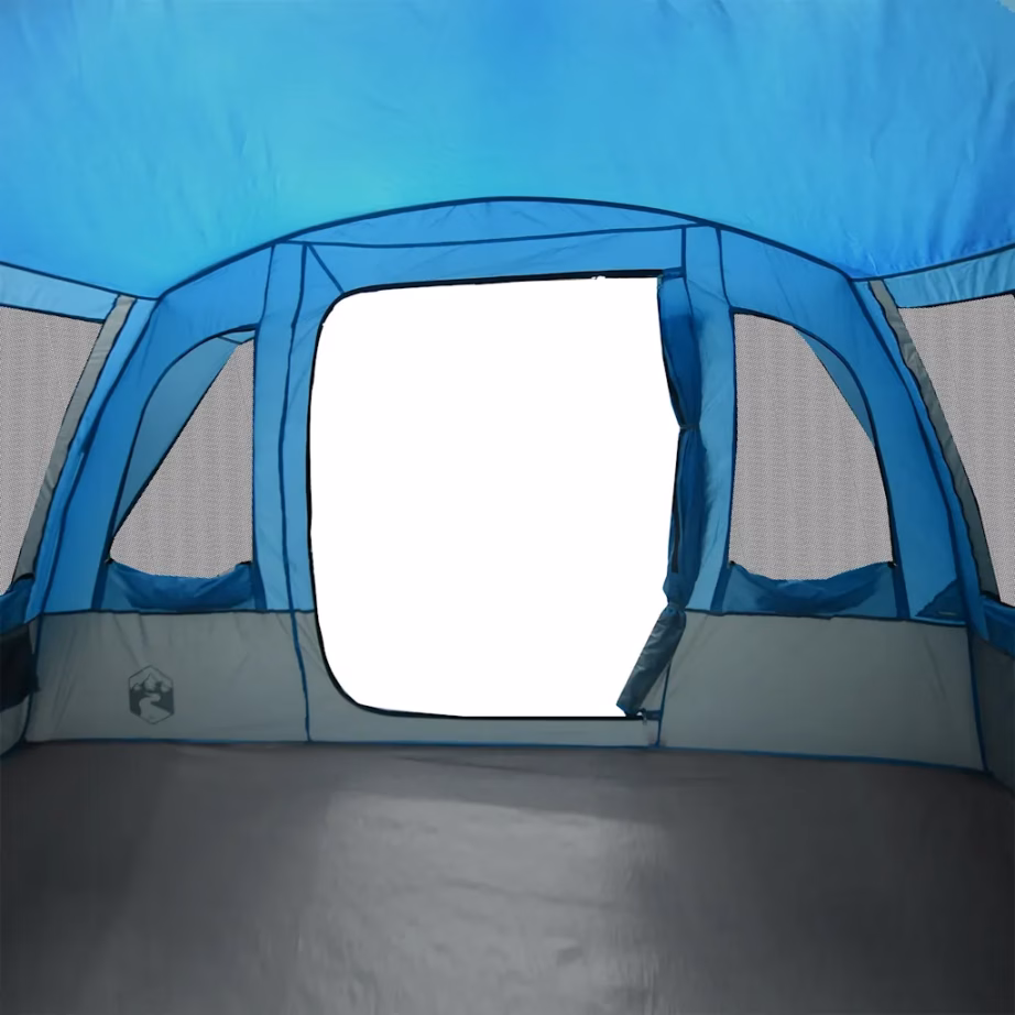 Veekindel sinine tunneltelk 8 inimesele, 3 magamisalaga, 430 x 314 x 178/183 cm - 11