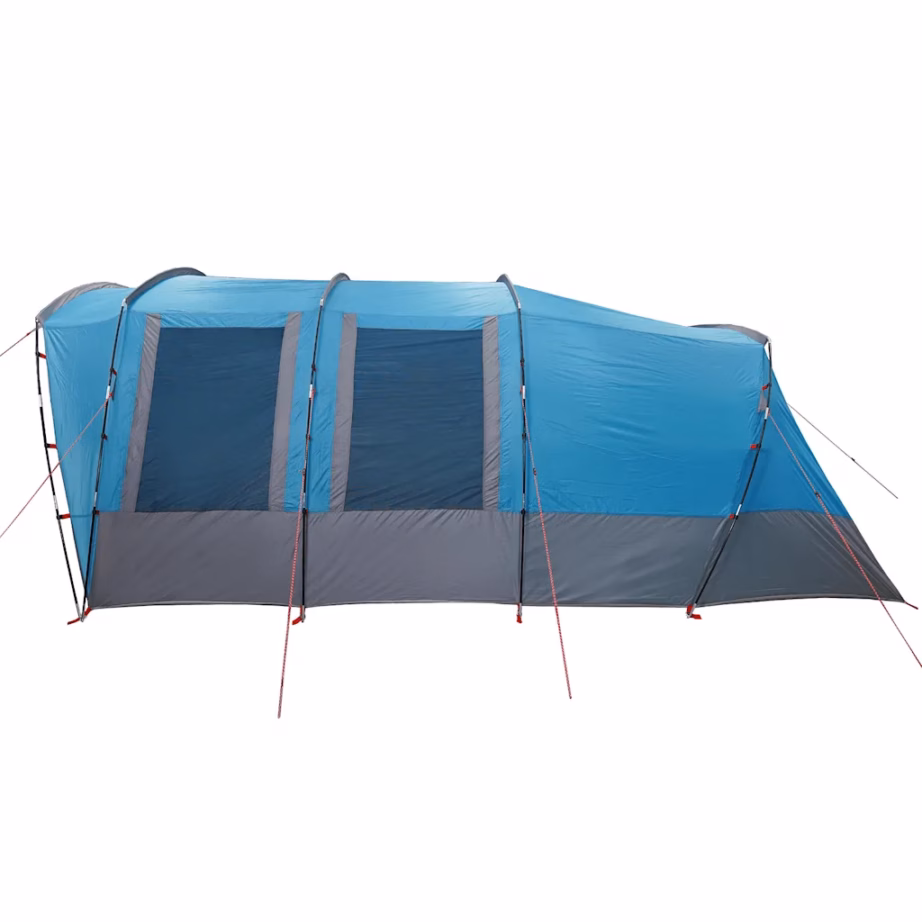 Veekindel sinine tunneltelk 8 inimesele, 3 magamisalaga, 430 x 314 x 178/183 cm - 9