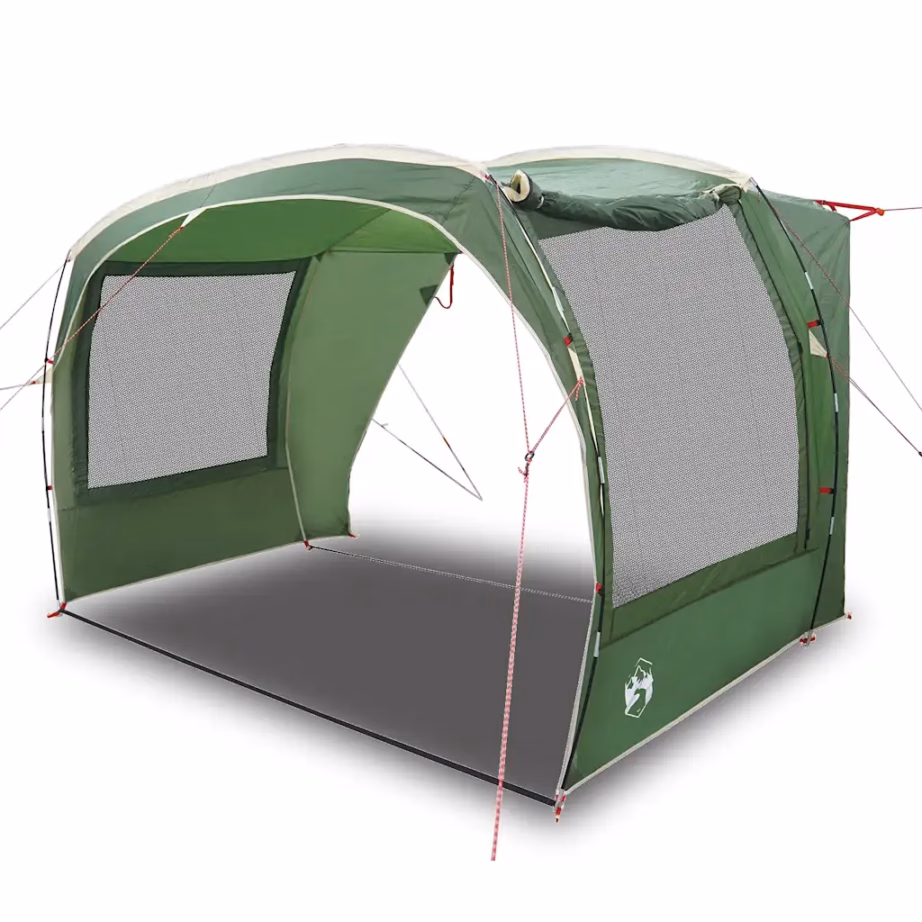 Veekindel roheline autotelk, 340 x 213 x 230 cm, PU-kattega 185T polüester - 2
