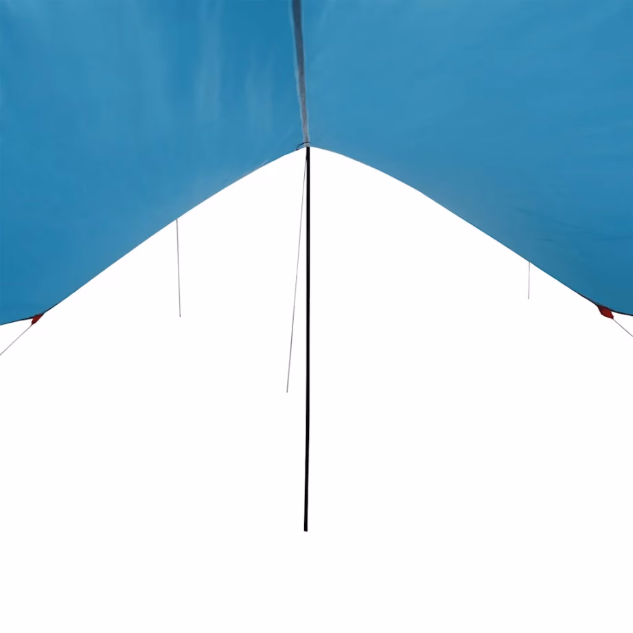 Veekindel sinine autovarikatus, PU-kattega polüester, 410 x 250 x 200 cm - 8