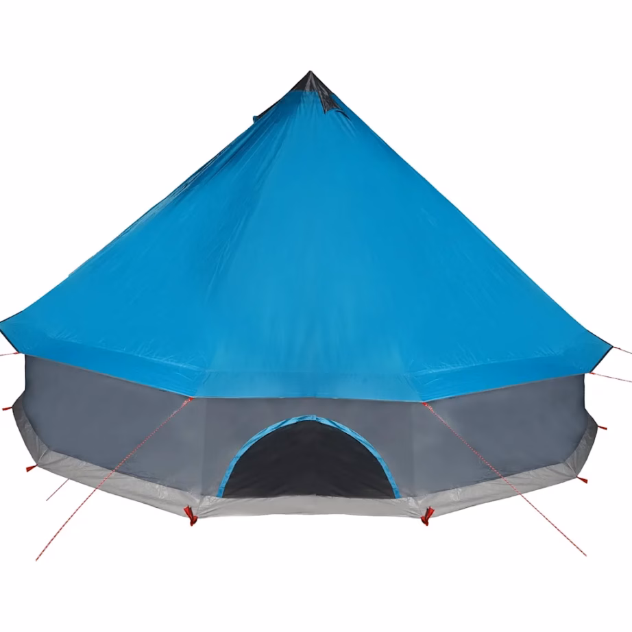 Veekindel sinine tipi peretelk 12 inimesele, PU-kattega polüester, 600 x 600 x 350 cm - 8
