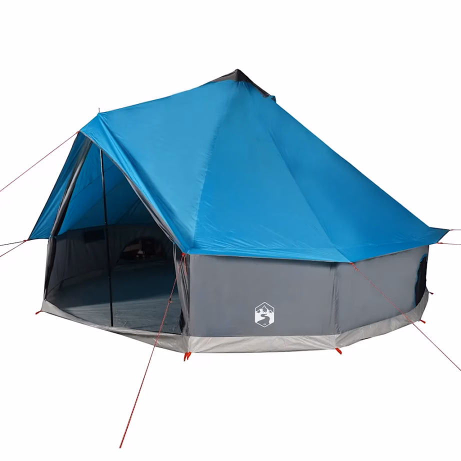 Veekindel sinine tipi peretelk 8 inimesele, e-pordiga, 410 x 410 x 250 cm - 2