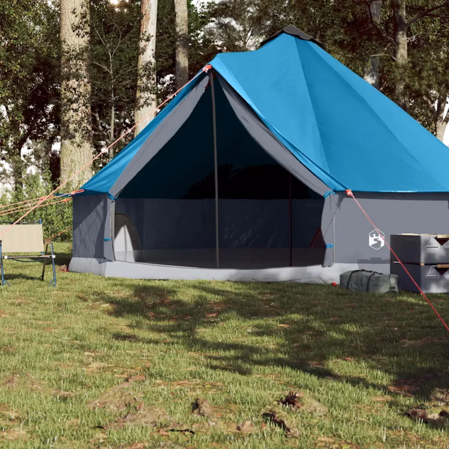 Veekindel sinine tipi peretelk 8 inimesele, e-pordiga, 410 x 410 x 250 cm - 3