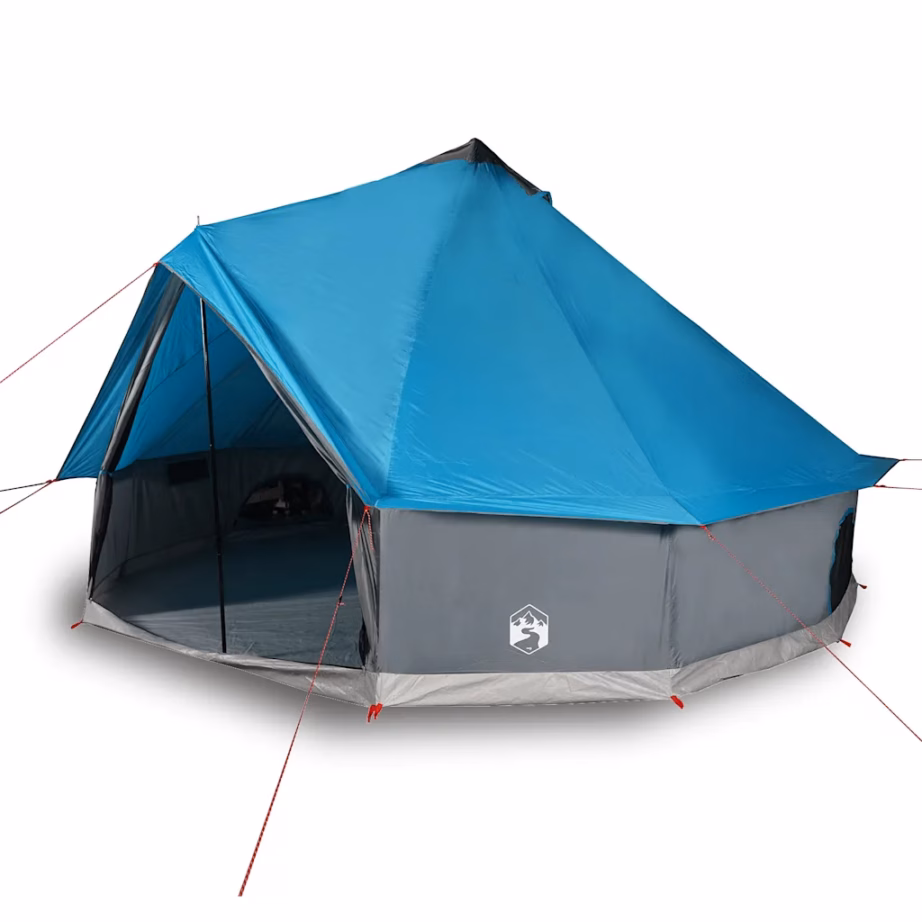 Veekindel sinine tipi peretelk 8 inimesele, e-pordiga, 410 x 410 x 250 cm - 4