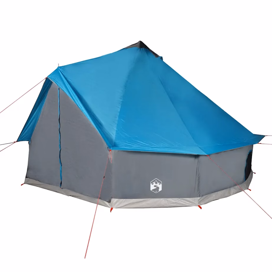 Veekindel sinine tipi peretelk 8 inimesele, e-pordiga, 410 x 410 x 250 cm - 5