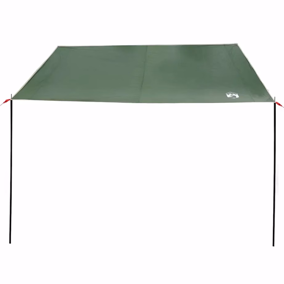 Veekindel tule- ja tuulekindel tarp varjualuseks, roheline, 240 x 460 cm, komplekt postide ja köitega - 4