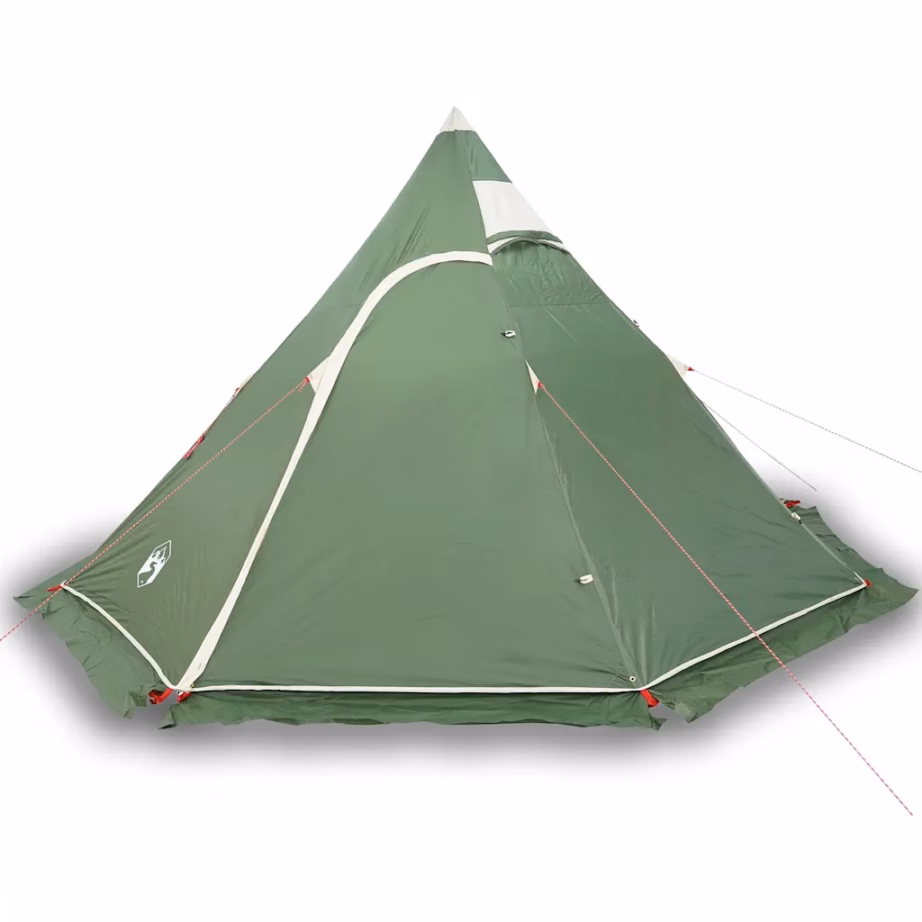 Veekindel tipi matkatelk 5 inimesele, roheline, 366 x 366 x 205 cm - 2