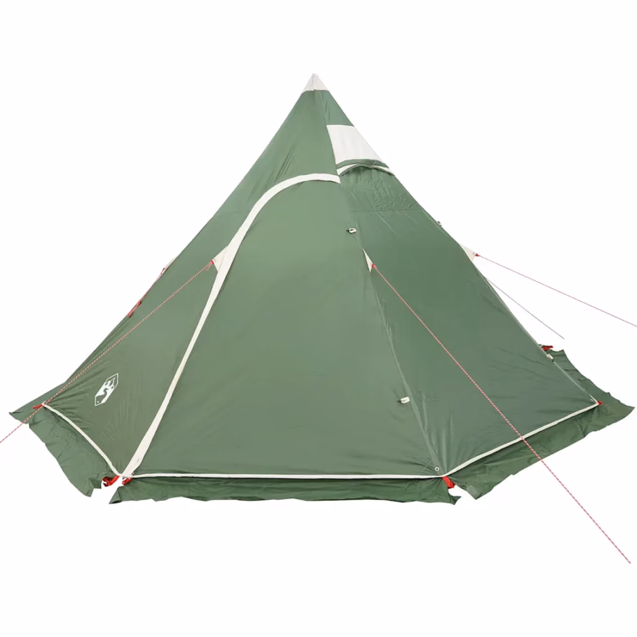 Veekindel tipi matkatelk 5 inimesele, roheline, 366 x 366 x 205 cm - 3