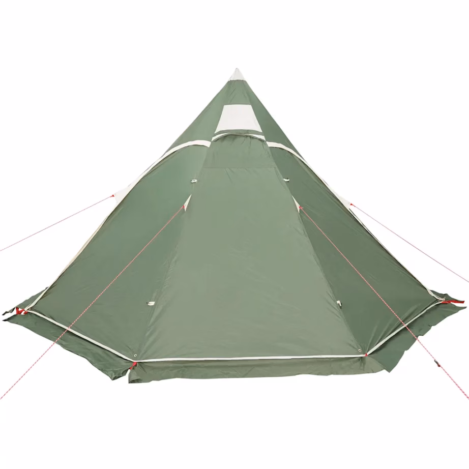 Veekindel tipi matkatelk 5 inimesele, roheline, 366 x 366 x 205 cm - 5