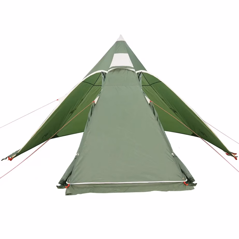 Veekindel tipi matkatelk 5 inimesele, roheline, 366 x 366 x 205 cm - 6