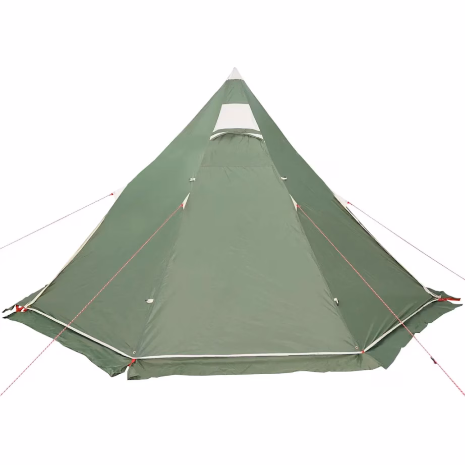 Veekindel tipi matkatelk 5 inimesele, roheline, 366 x 366 x 205 cm - 9