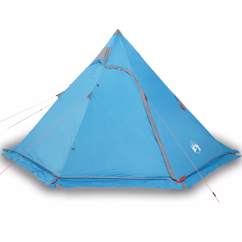 Veekindel tipi matkatelk 5 inimesele varikatusega, sinine - 2