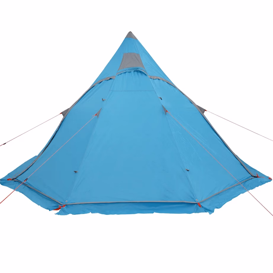 Veekindel tipi matkatelk 5 inimesele varikatusega, sinine - 5