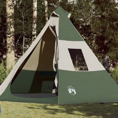 Veekindel tipi matkatelk 7 inimesele, roheline, 350 x 350 x 233 cm