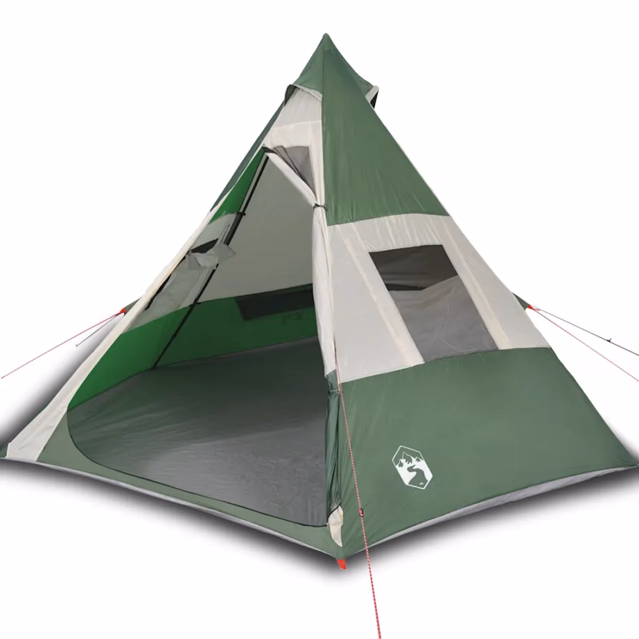 Veekindel tipi matkatelk 7 inimesele, roheline, 350 x 350 x 233 cm - 2