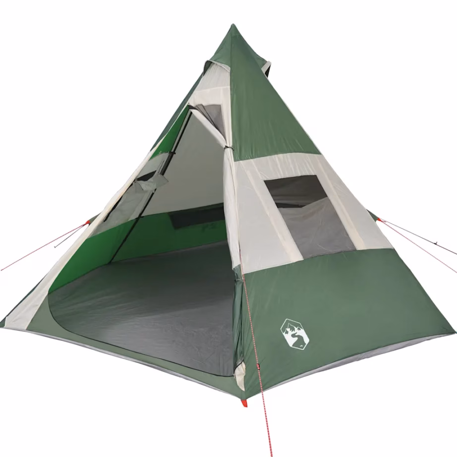 Veekindel tipi matkatelk 7 inimesele, roheline, 350 x 350 x 233 cm - 4