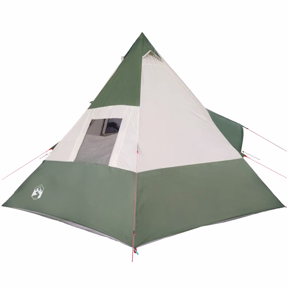 Veekindel tipi matkatelk 7 inimesele, roheline, 350 x 350 x 233 cm - 8