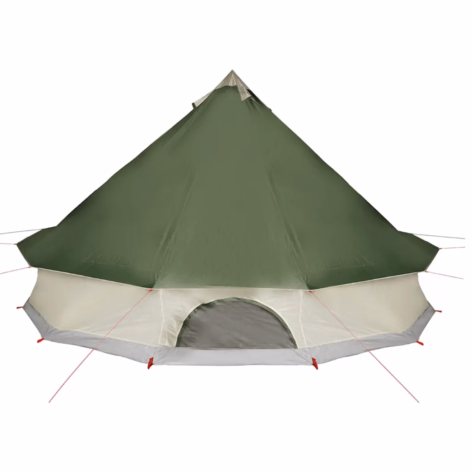 Veekindel tipi peretelk 10 inimesele, roheline, 500 x 300 x 300 cm - 10