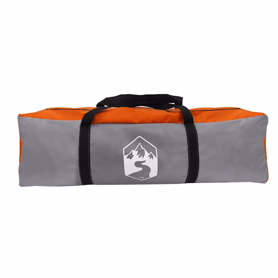 Veekindel tipi peretelk 12 inimesele, hall ja oranž, 600 x 600 x 350 cm - 11