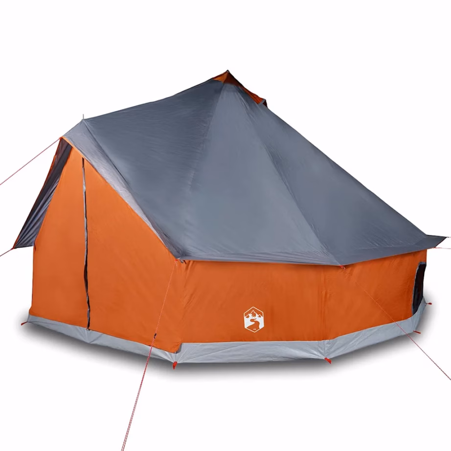 Veekindel tipi peretelk 12 inimesele, hall ja oranž, 600 x 600 x 350 cm - 4