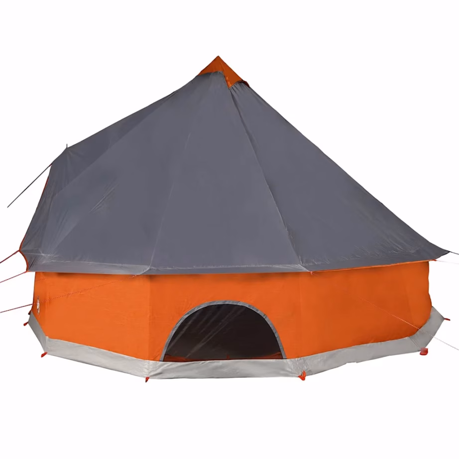 Veekindel tipi peretelk 12 inimesele, hall ja oranž, 600 x 600 x 350 cm - 7