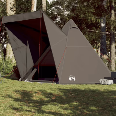 Veekindel pruun tipi peretelk 6 inimesele, 408 x 350 x 240 cm