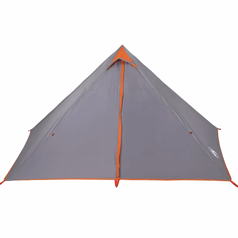 7-kohaline veekindel tipi peretelk, hall ja oranž, 427 x 411 x 178 cm - 5