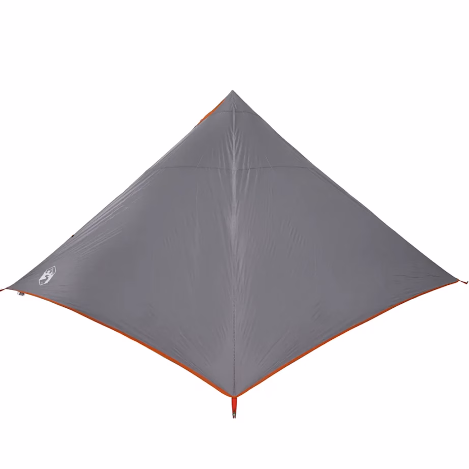 7-kohaline veekindel tipi peretelk, hall ja oranž, 427 x 411 x 178 cm - 8