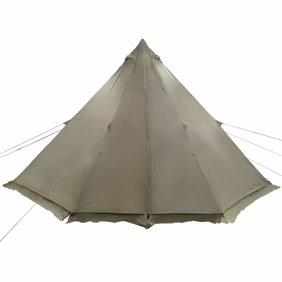 Veekindel tipi peretelk 8 inimesele, oliiviroheline, 486 x 486 x 280 cm - 5