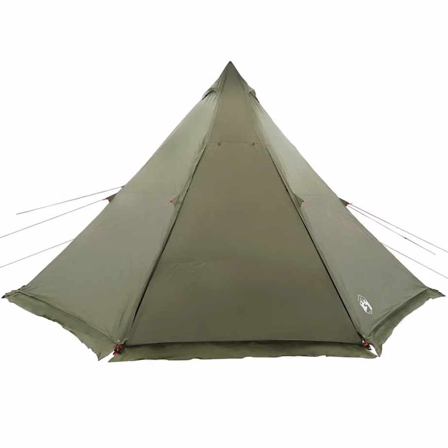 Veekindel tipi peretelk 8 inimesele, oliiviroheline, 486 x 486 x 280 cm - 7
