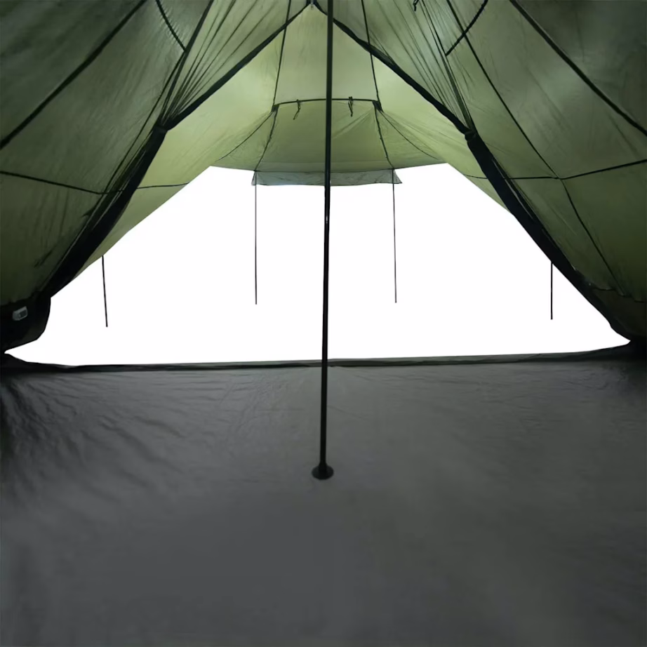 Veekindel tipi peretelk 8 inimesele, oliiviroheline, 486 x 486 x 280 cm - 10