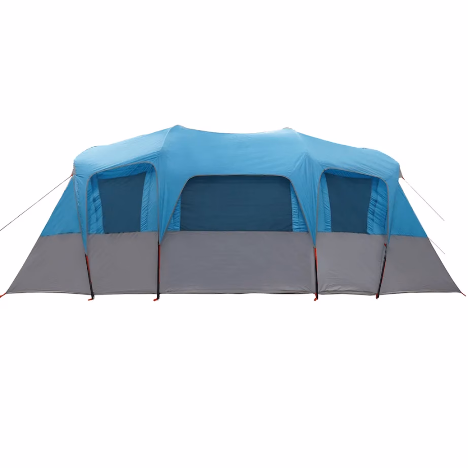 Veekindel sinine tunneltüüpi peretelk 16 inimesele, 2 magamisosa, 550 x 520 cm - 9
