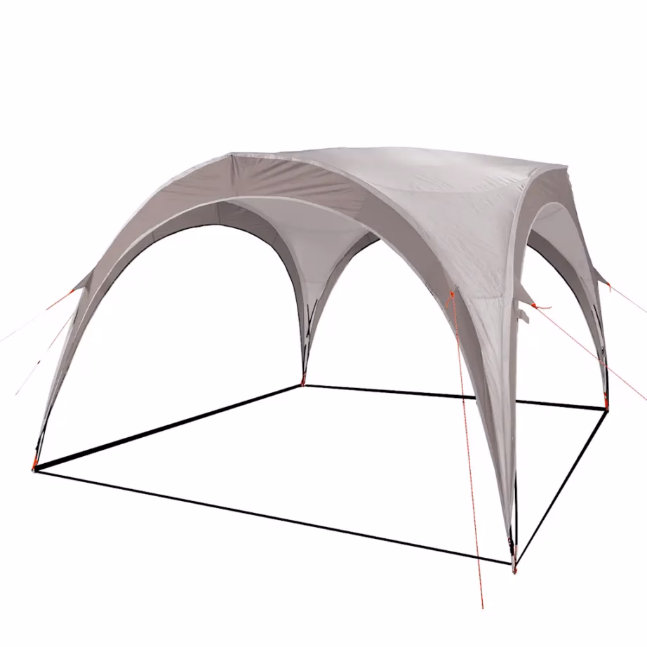 Veekindel valge peotelk hoiutaskutega, 305 x 305 x 216 cm - 2