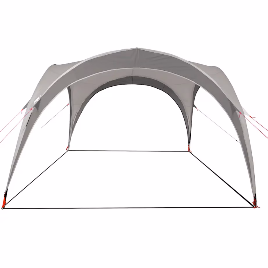 Veekindel valge peotelk hoiutaskutega, 305 x 305 x 216 cm - 5